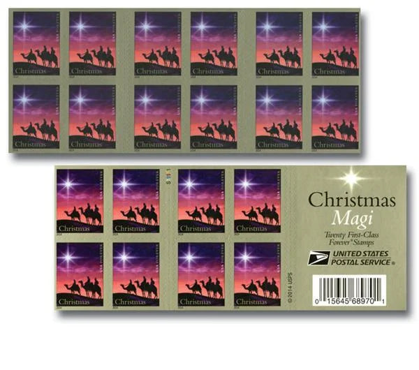 Christmas Magi Forever Stamps image 1