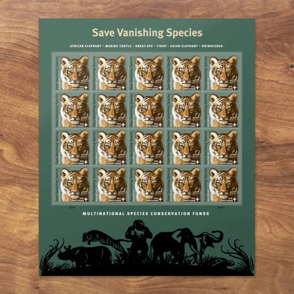 Save Vanishing Species Forever Stamps 85?? image 1