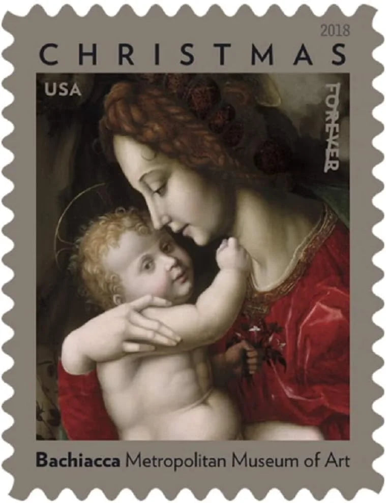 2018 Madonna and Child Forever Stamps image 0