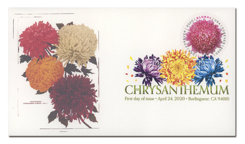 Global: Chrysanthemum Forever Stamps image 3