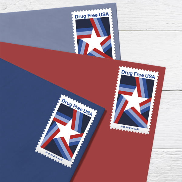Drug Free USA Forever Stamps image 2