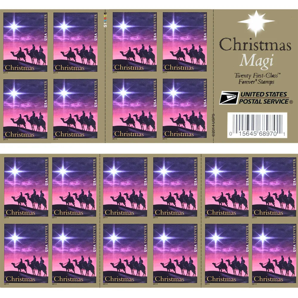 Christmas Magi Forever Stamps image 3