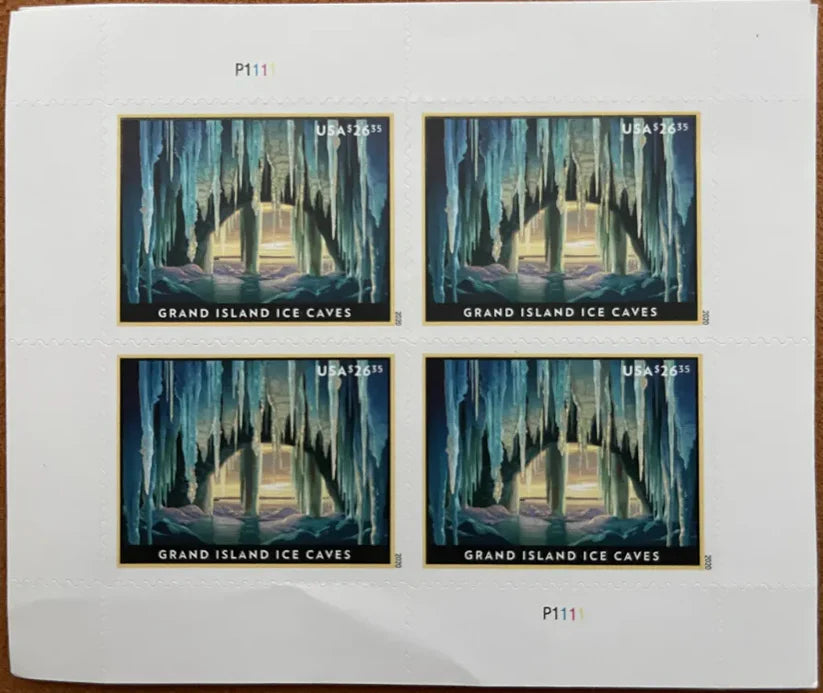 2020 Grand Island Ice Cave Express Priority Stamps image 2