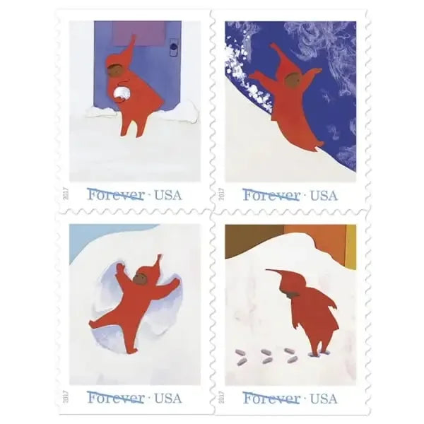 The Snowy Day Forever Stamps image 1