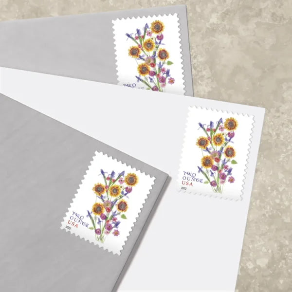 Sunflower Bouquet Forever Stamps Two Ounce image 2