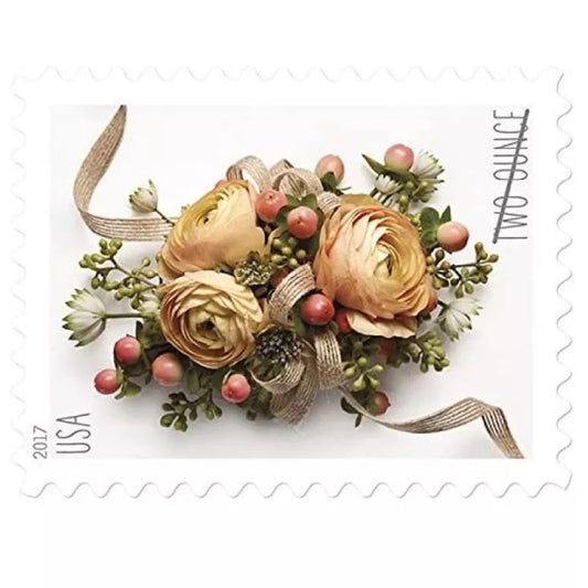 2017 Celebration Corsage Two Ounce Forever First Class Forever Stamps image 0