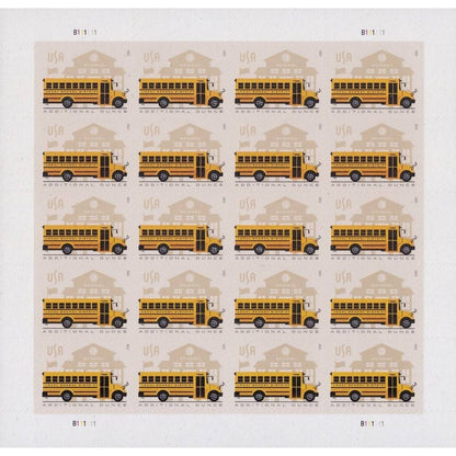 2023 School Bus forever stamps image 1