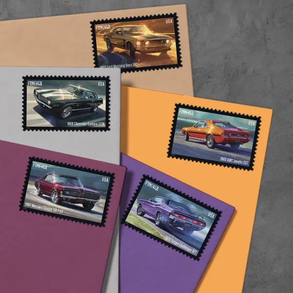 Pony Cars Forever Stamps image 2