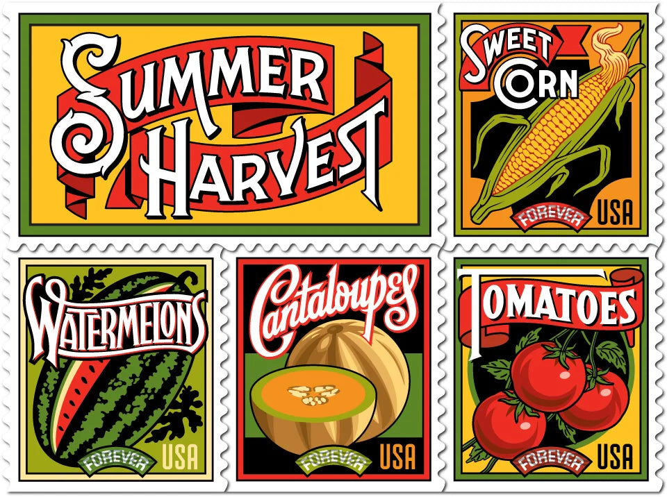 Summer Harvest Forever Stamps image 2