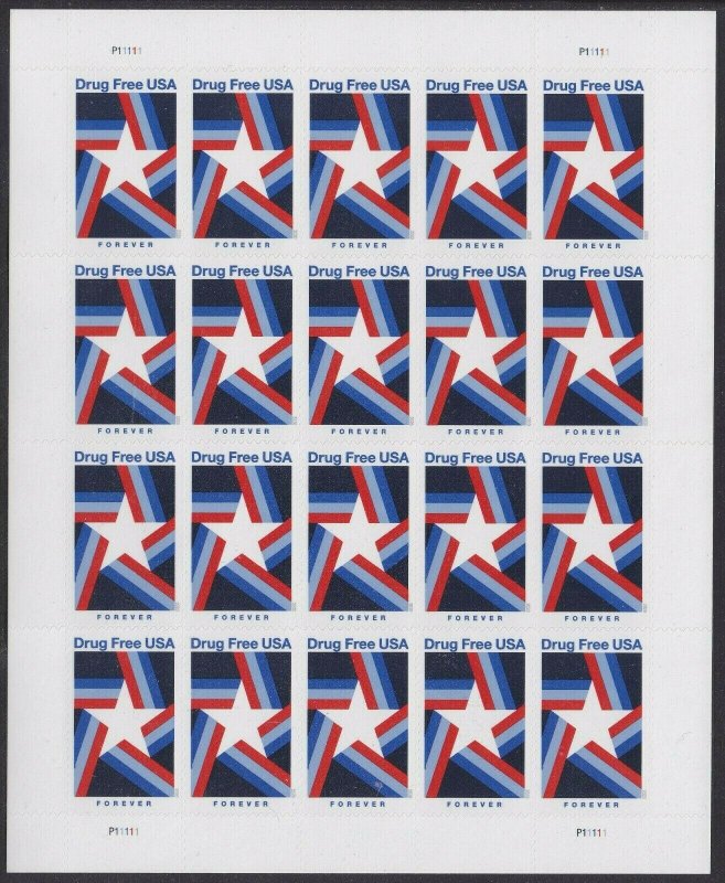 Drug Free USA Forever Stamps image 4