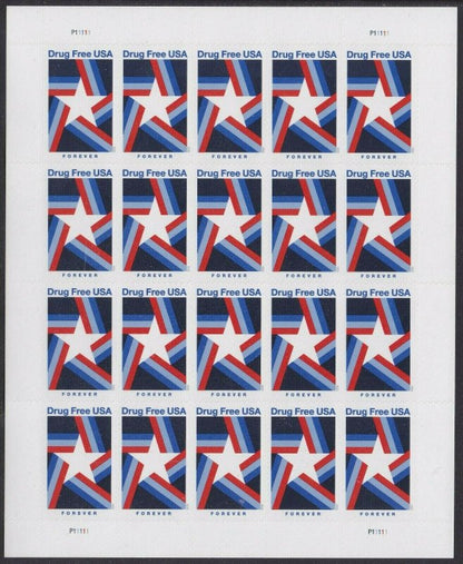 Drug Free USA Forever Stamps image 4