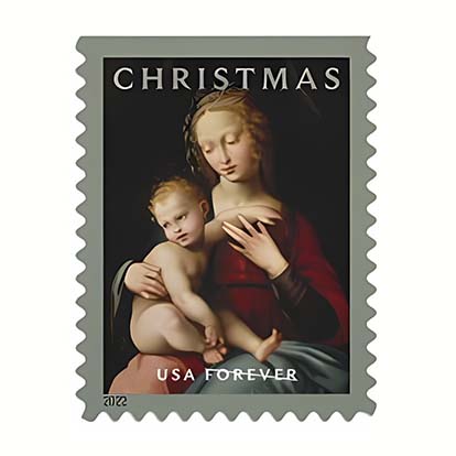 Virgin and Child Forever Stamps image 0