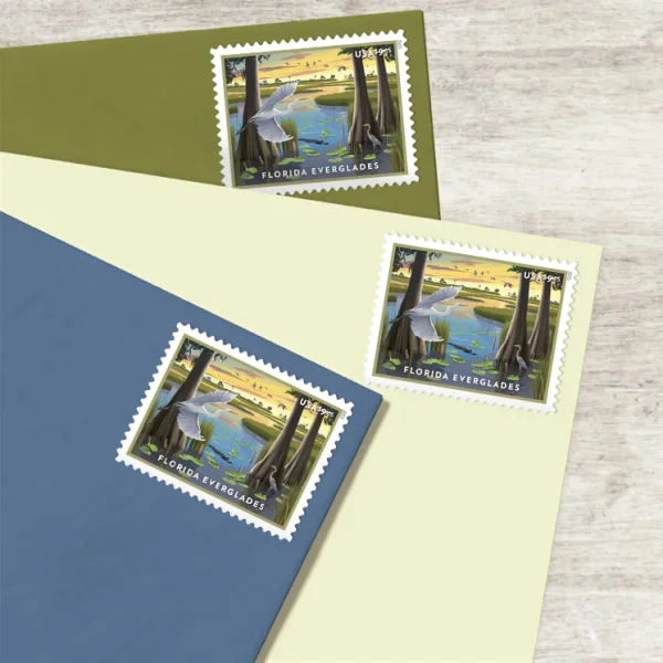 $9.65 Florida Everglades Forever Stamps image 3