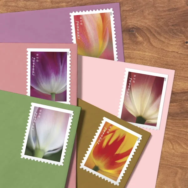 Tulip Blossoms Forever Stamps image 3
