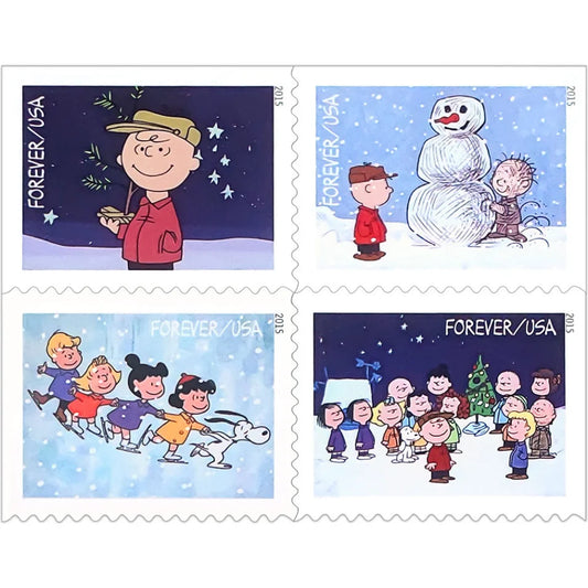 A Charlie Brown Christmas Forever Stamps image 0