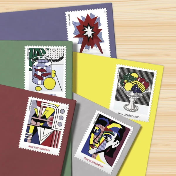 Roy Lichtenstein Forever Stamps image 2