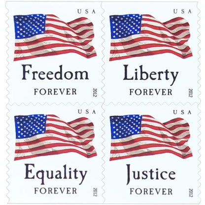 Special price: $519 for 250 Sheet/Booklet(5000pcs) –  Flag Forever Stamps