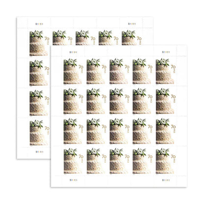 2014 Wedding Cake Stamp – 70¢  Celebration Postage Sheet