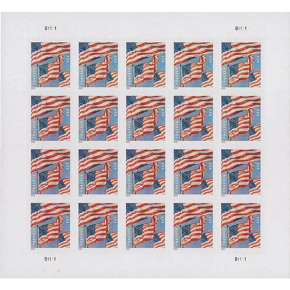 Special price: $519 for 250 Sheet/Booklet(5000pcs) –  Flag Forever Stamps