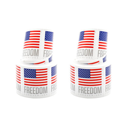 Highly Recommended: $499 for 50 Rolls(5000pcs) –  Flag Forever Stamps