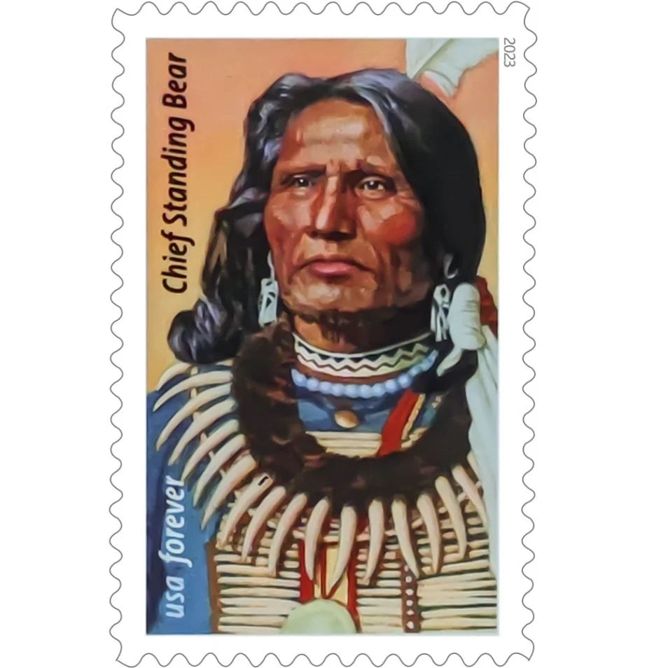 Chief Standing Bear Forever Stamps image 0