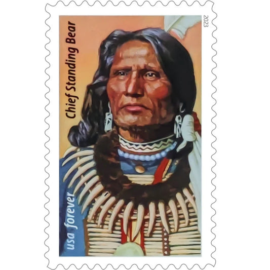 Chief Standing Bear Forever Stamps image 0