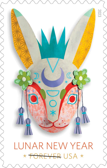 Lunar New Year: Year of the Rabbit Forever Stamps image 0