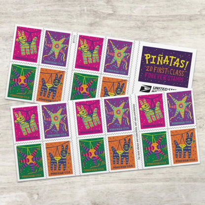 Pi?atas! Forever Stamps image 1
