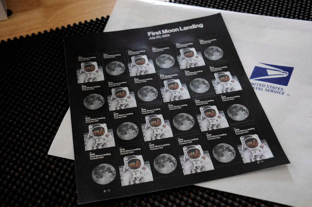 First Moon Landing Forever Forever Stamps image 2