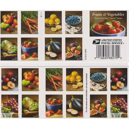 Fruits & Vegetables Forever Stamps image 2