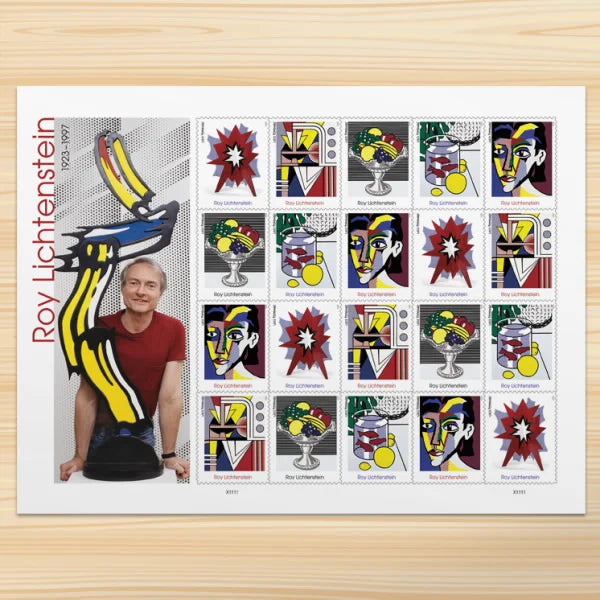 Roy Lichtenstein Forever Stamps image 1