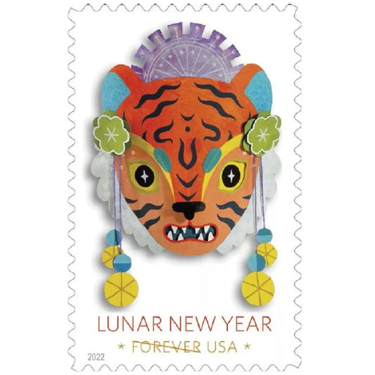 Lunar New Year: Year of the Tiger Forever Stamps image 0