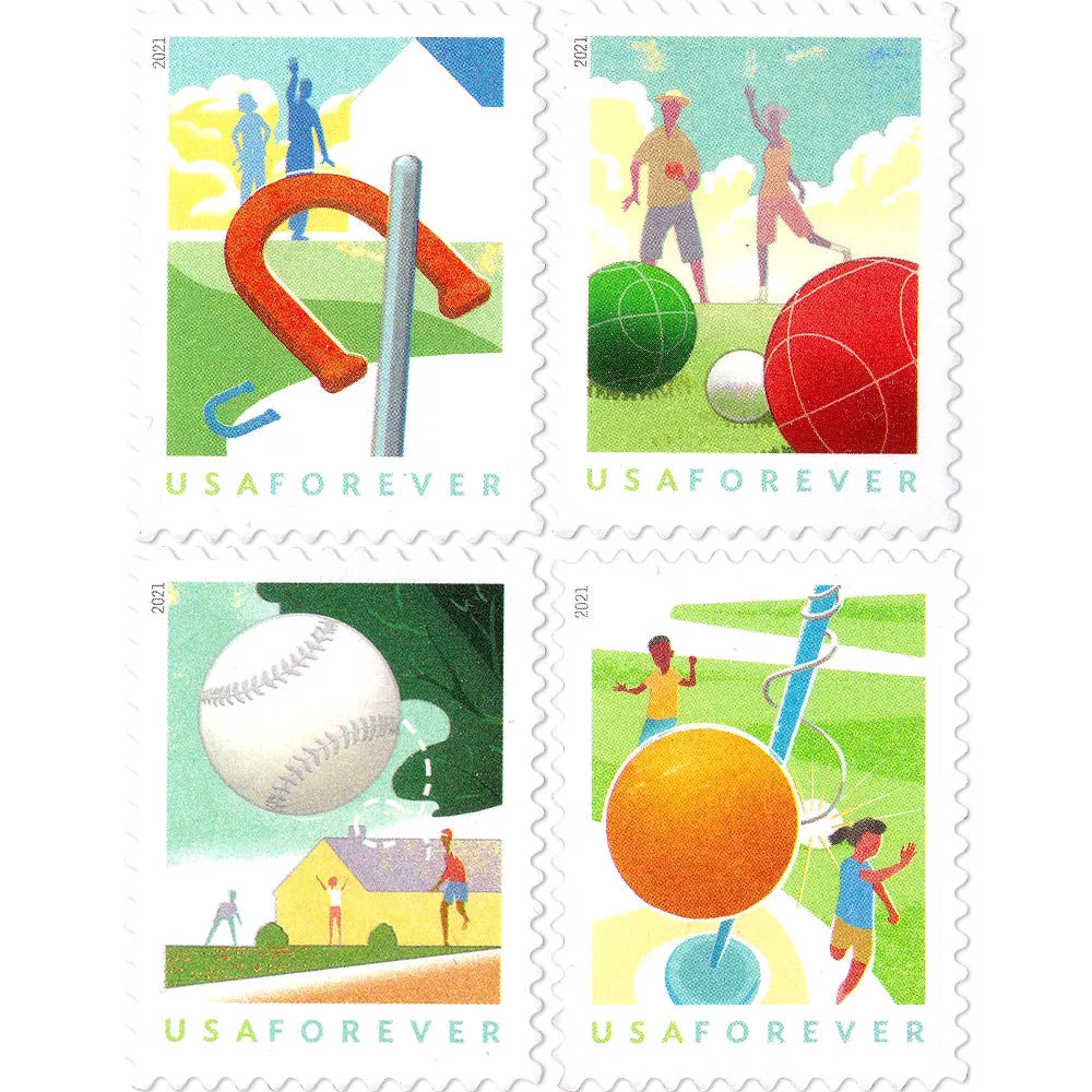 Backyard Games Forever Stamps image 0