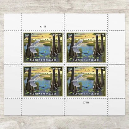 $9.65 Florida Everglades Forever Stamps image 1