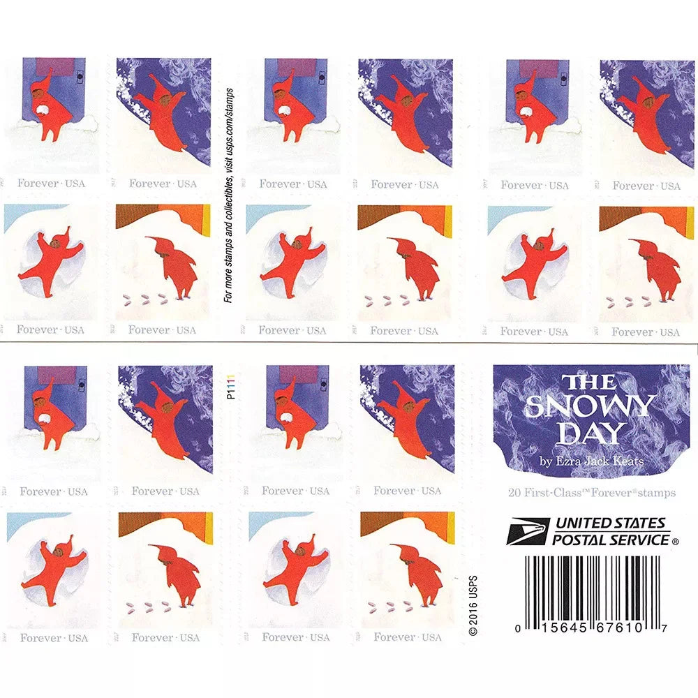 The Snowy Day Forever Stamps image 2