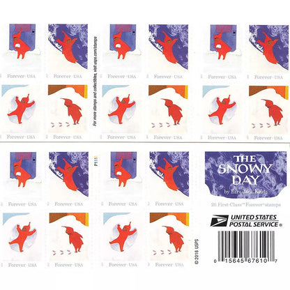 The Snowy Day Forever Stamps image 2