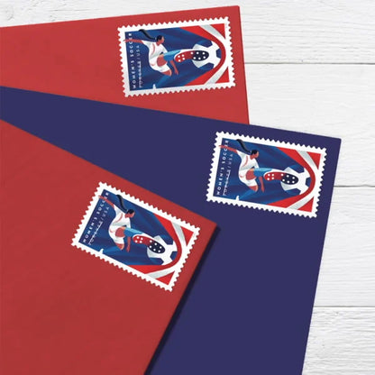 Women's Soccer Forever Stamps image 2