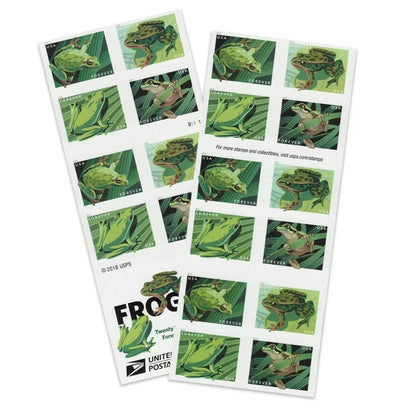 Squirrel Tree Frog Forever Stamps image 1