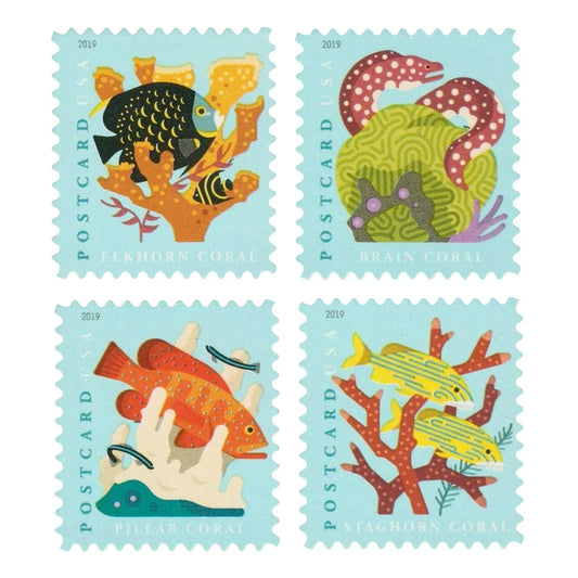 Coral Reefs Postcard Forever Stamps image 0