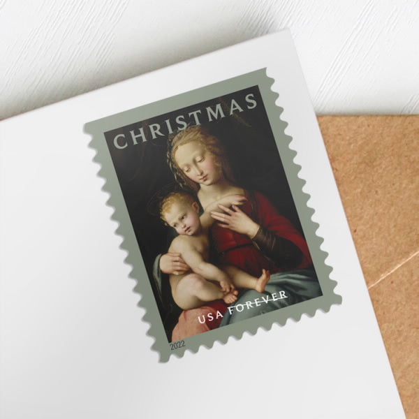 Virgin and Child Forever Stamps image 1