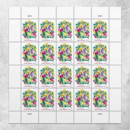 2024 Wedding Blooms Two Ounce Forever First Class Postage Stamps image 0