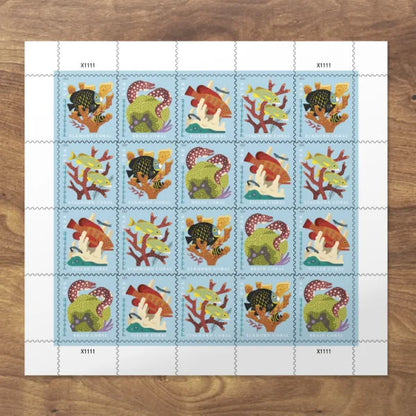 Coral Reefs Postcard Forever Stamps image 3