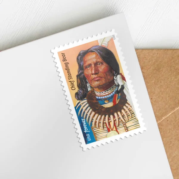 Chief Standing Bear Forever Stamps image 1