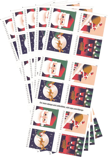 A Visit From St.Nick Forever Stamps image 3