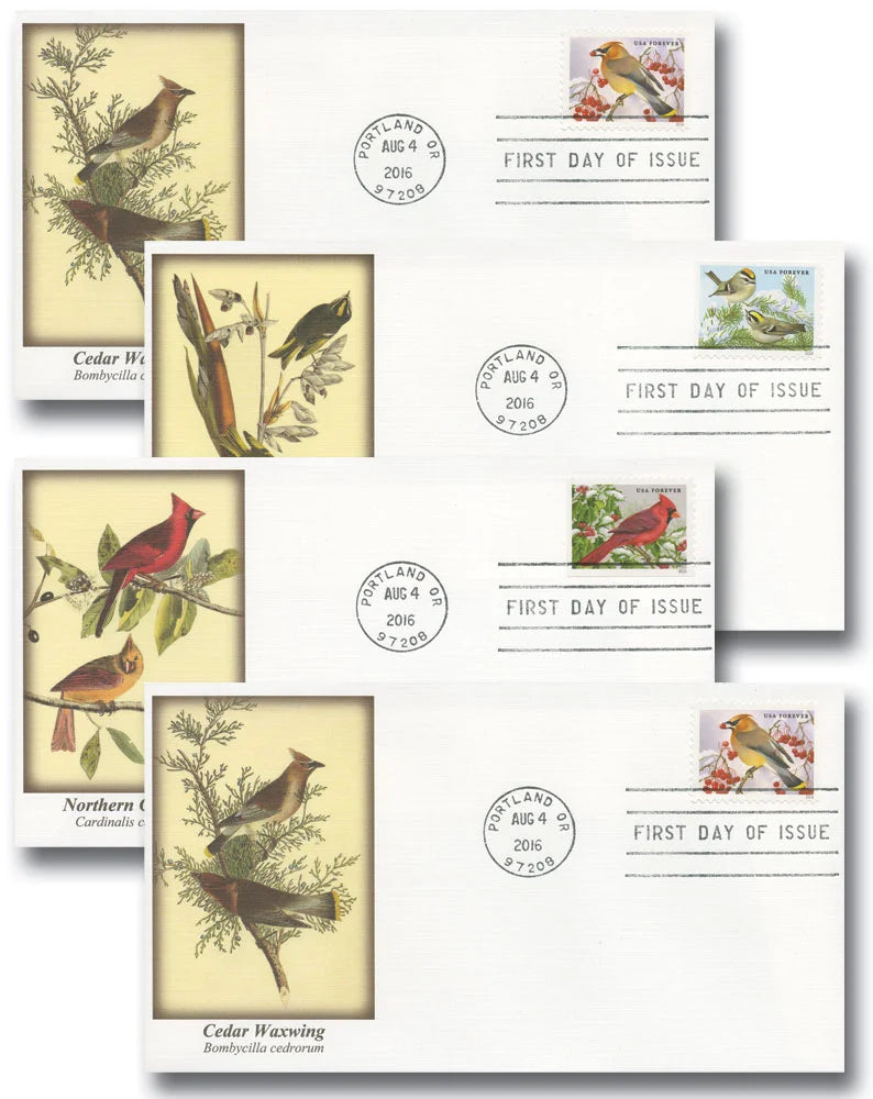 Songbirds in Snow Forever Stamps image 3