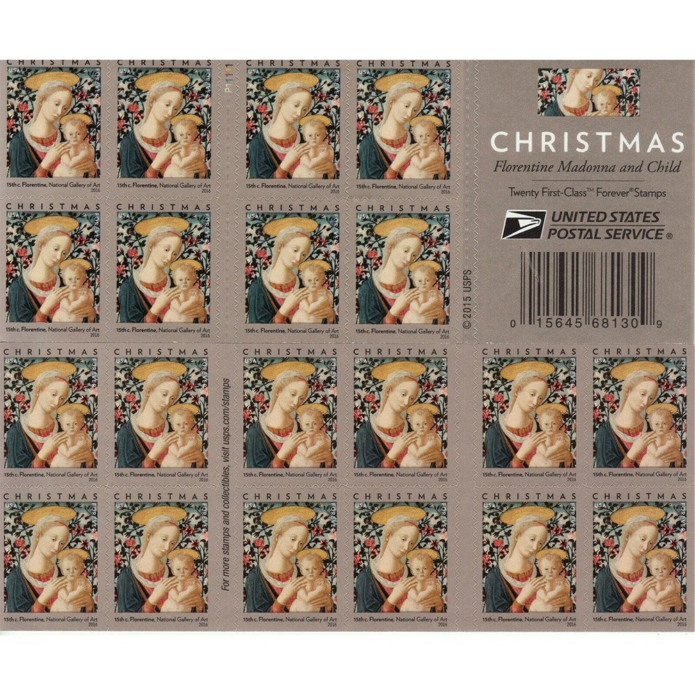 Florentine Madonna And Child Forever Stamps image 1