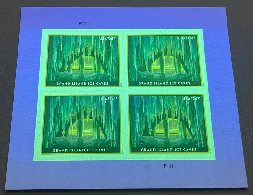 2020 Grand Island Ice Cave Express Priority Stamps image 1