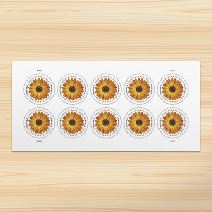 Global: African Daisy Forever Stamps image 1