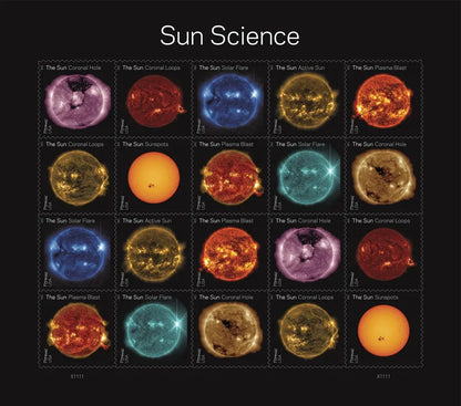 Sun Science Forever Stamps image 1