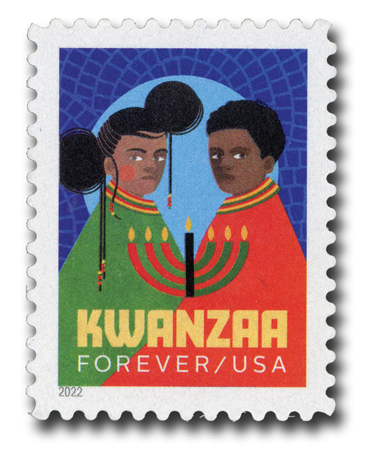 2022 Kwanzaa Forever First Class Postage Stamps image 0